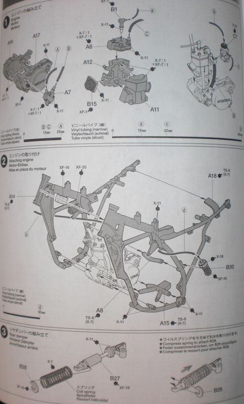 Tamiya 14011 - 1981 Honda CR250R Elsinore Motocrosser 1/12