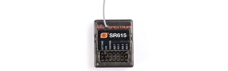 Spektrum DXC+ 12-kanals DSMR+ sender med SR615-mottaker