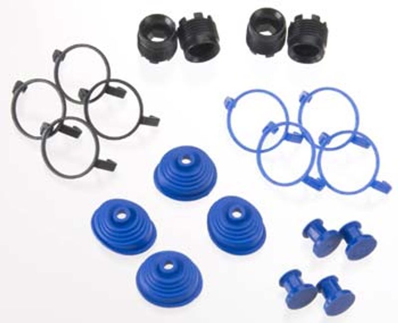 5378X - Pivot Ball Caps (4) Dust Boots Rubber (4)