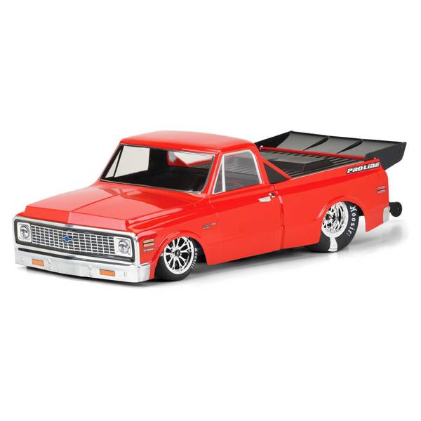 PRO3557-00 - 1/10 1972 Chevy C-10 Clear Body: Drag Car