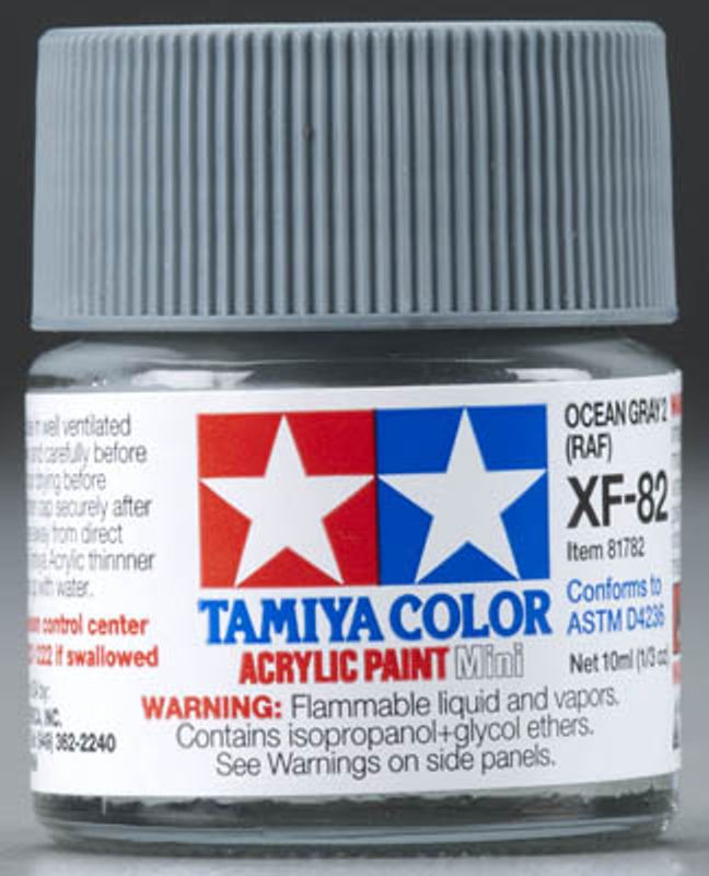Tamiya Acrylic Mini XF-82 Ocean Gray 2 RAF 10ml