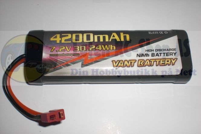 Hovedbilde 7.2v 4200mah VANT Racing ...