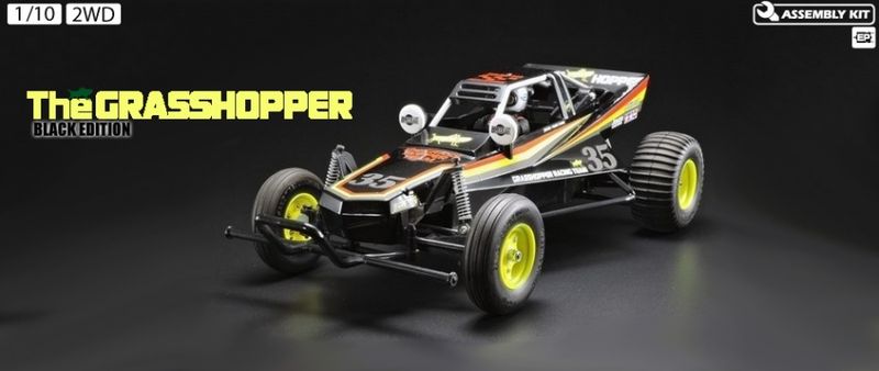 Tamiya 47522 - 1/10 Grasshopper Black Edition Kit