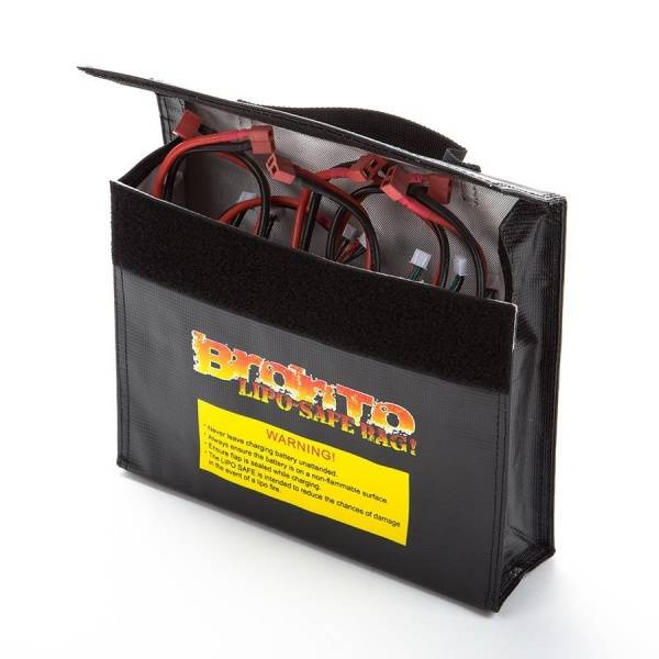 Bronto LiPo-Safe - Lade/transport Bag 180x240x65mm (M) 