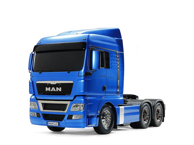 Tamiya 56370 1/14 MAN TGX 26.540 6x4 XLX Light Blue Semi Kit 