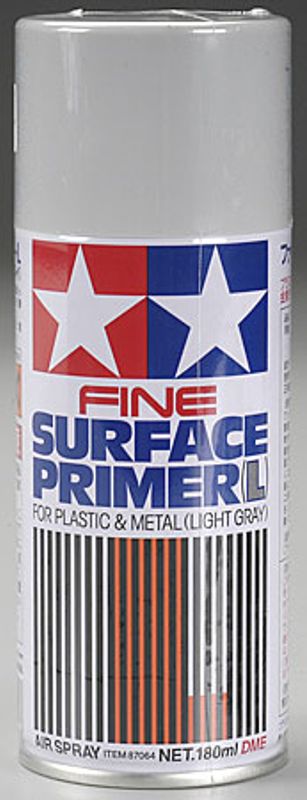 Tamiya Fine Surface Primer L Light Gray 180ml
