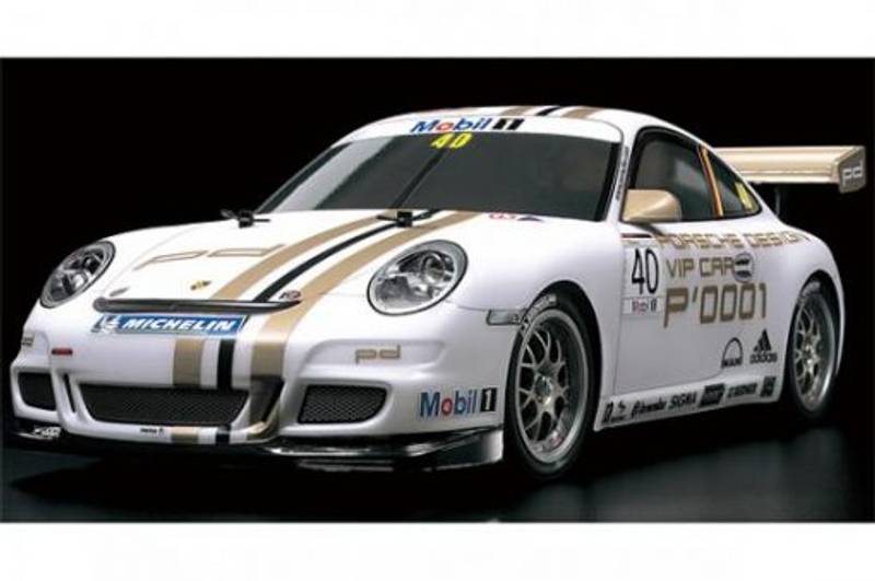 Tamiya 47429 1/10 Porsche 911 GT3 Cup 2008 TT-01E 4WD 
