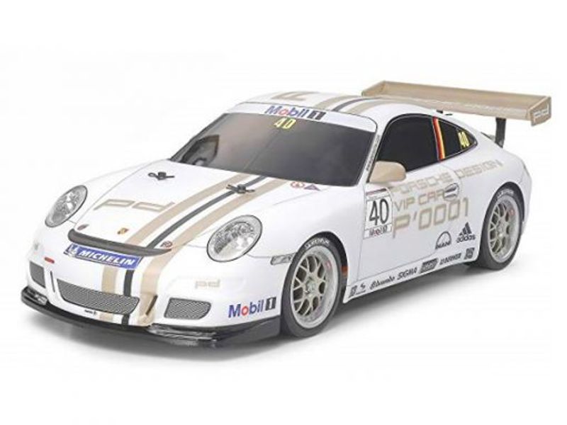Tamiya 47429 1/10 Porsche 911 GT3 Cup 2008 TT-01E 4WD 