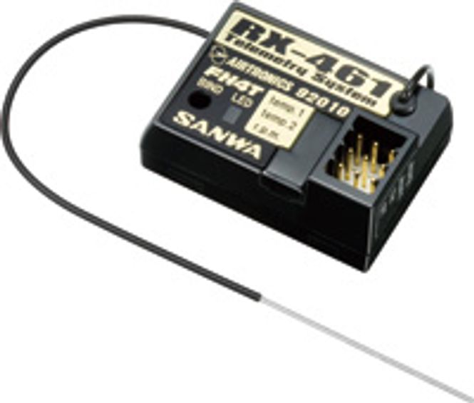 Hovedbilde RX-461 4 kanals 2,4ghz ...