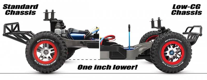 7421 - LCG Chassis Kit Slash 4x4