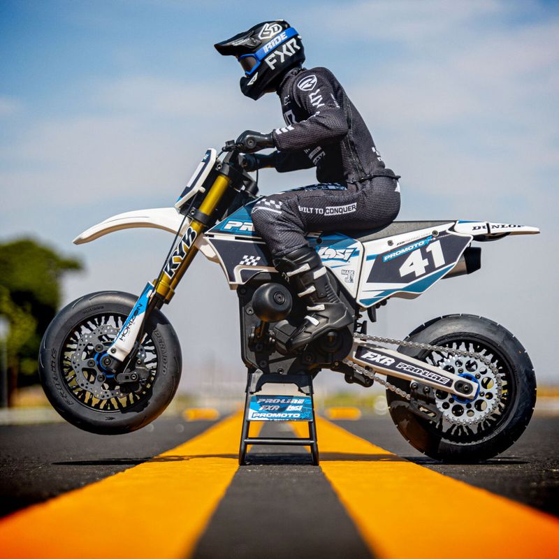 1/4 Supermoto S3 Motorsykkelhjul (Bak) MTD Svart (1)
