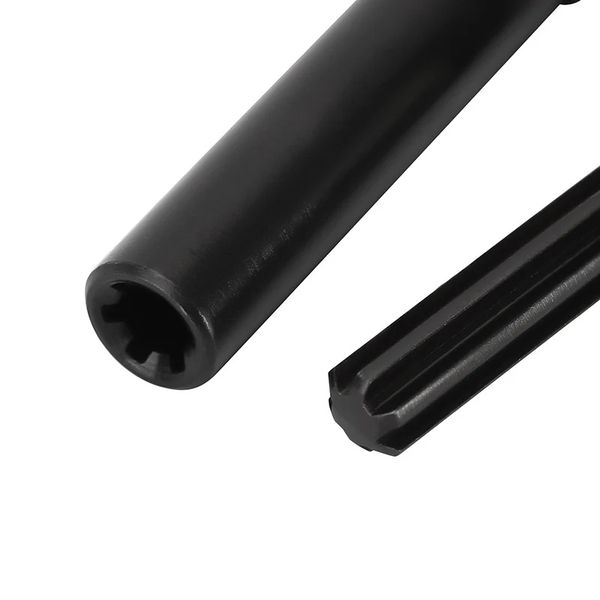 INJORA Black Hardened Steel Drive Shafts for 1/18 TRX-4M