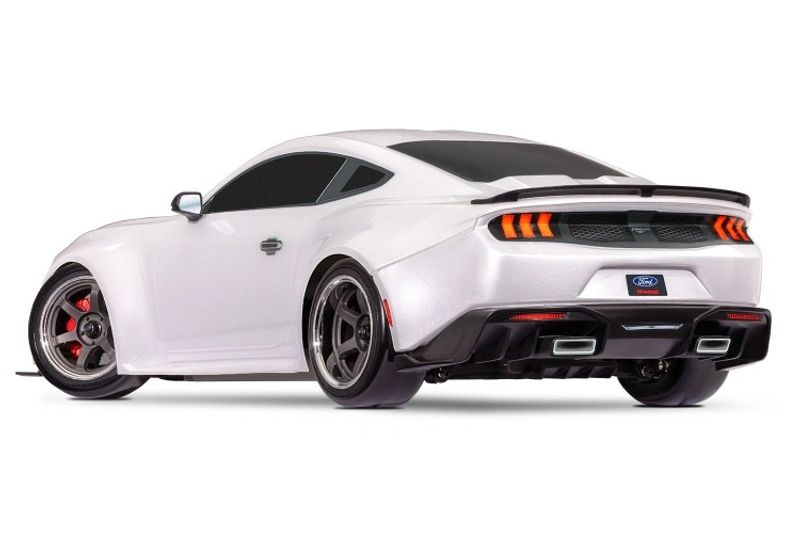 Traxxas 4-Tec 2WD Driftebil Ford Mustang Komplett uten Batteri-Lader