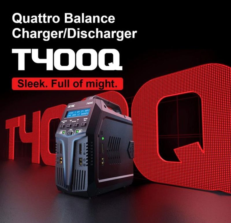 SkyRC T400Q 4x100W Quatro Computerlader
