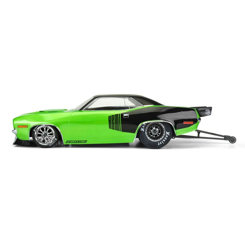 PRO3550-00 - 1/10 1972 Plymouth Barracuda Clear Body: Drag Car