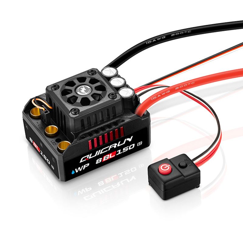 Hobbywing Quicrun 8BL150 G2 WP Børsteløs ESC 3-6S
