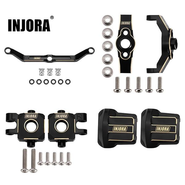 INJORA Black Brass Upgrade Parts for 1/18 TRX4M