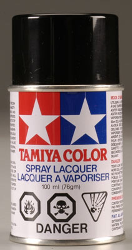 PS-5 - Spray Lakk Tamiya Sort 100ML