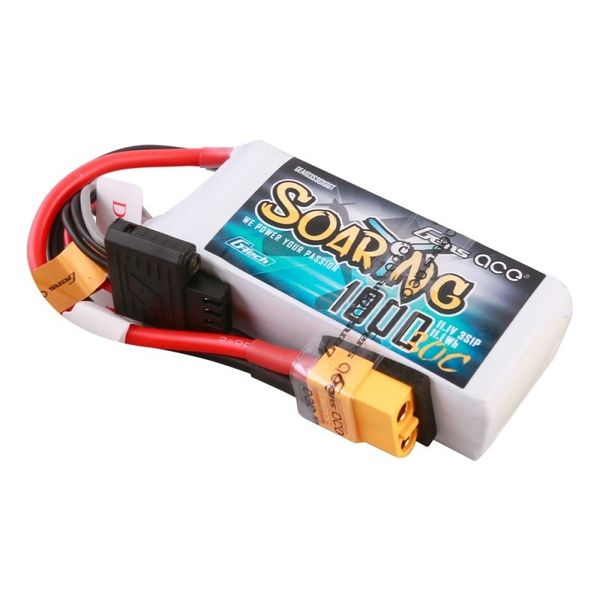 3S 1000mAh - 30C - Gens Ace Soaring G-Tech XT60